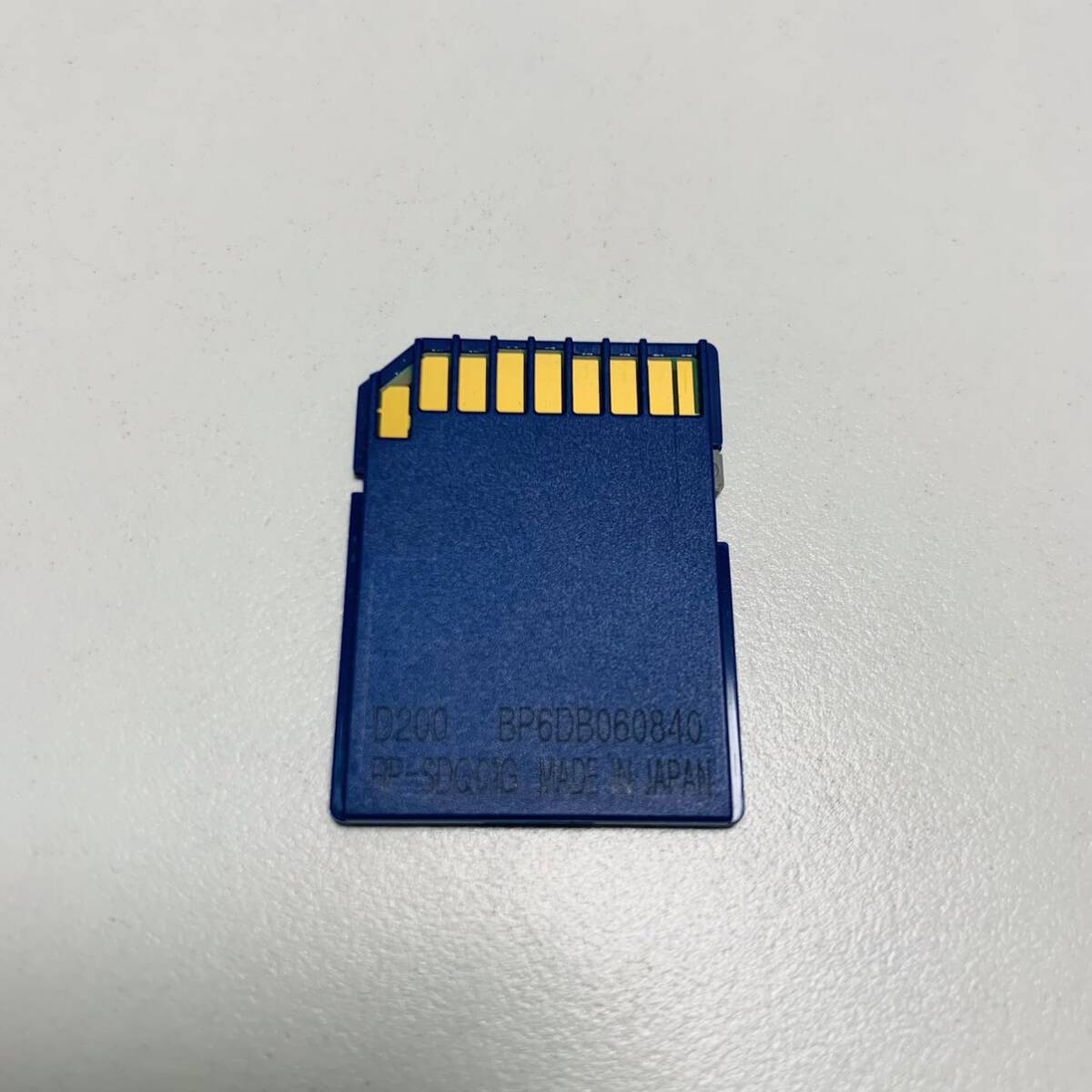 中古動作品 フォーマット済み Panasonic SDカード 1GB RP-SDQ01G_画像2