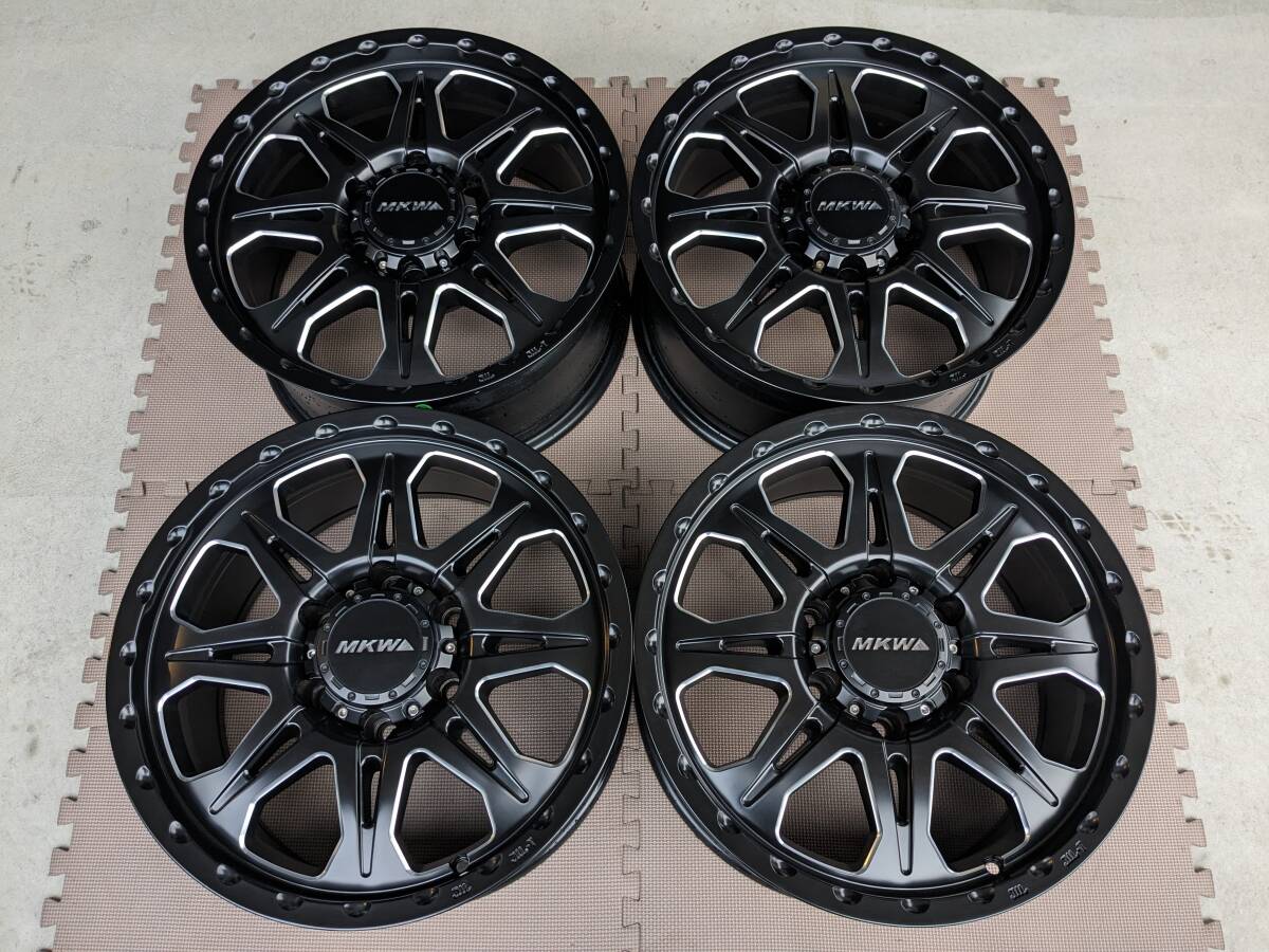 Yahoo!オークション - 美品 MKW MK-66 17X8J (+20) PCD139.7 6穴 Yahoo!オークション - 美品 MKW MK-66 17X8J (+20) PCD139.7 6穴