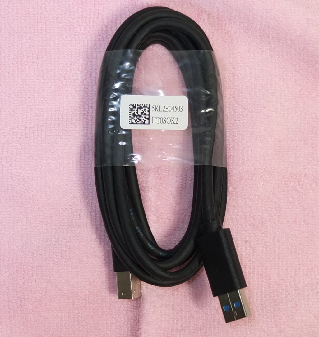未使用品 USB3.0ケーブル A-Bタイプ 1.8m 黒の画像1
