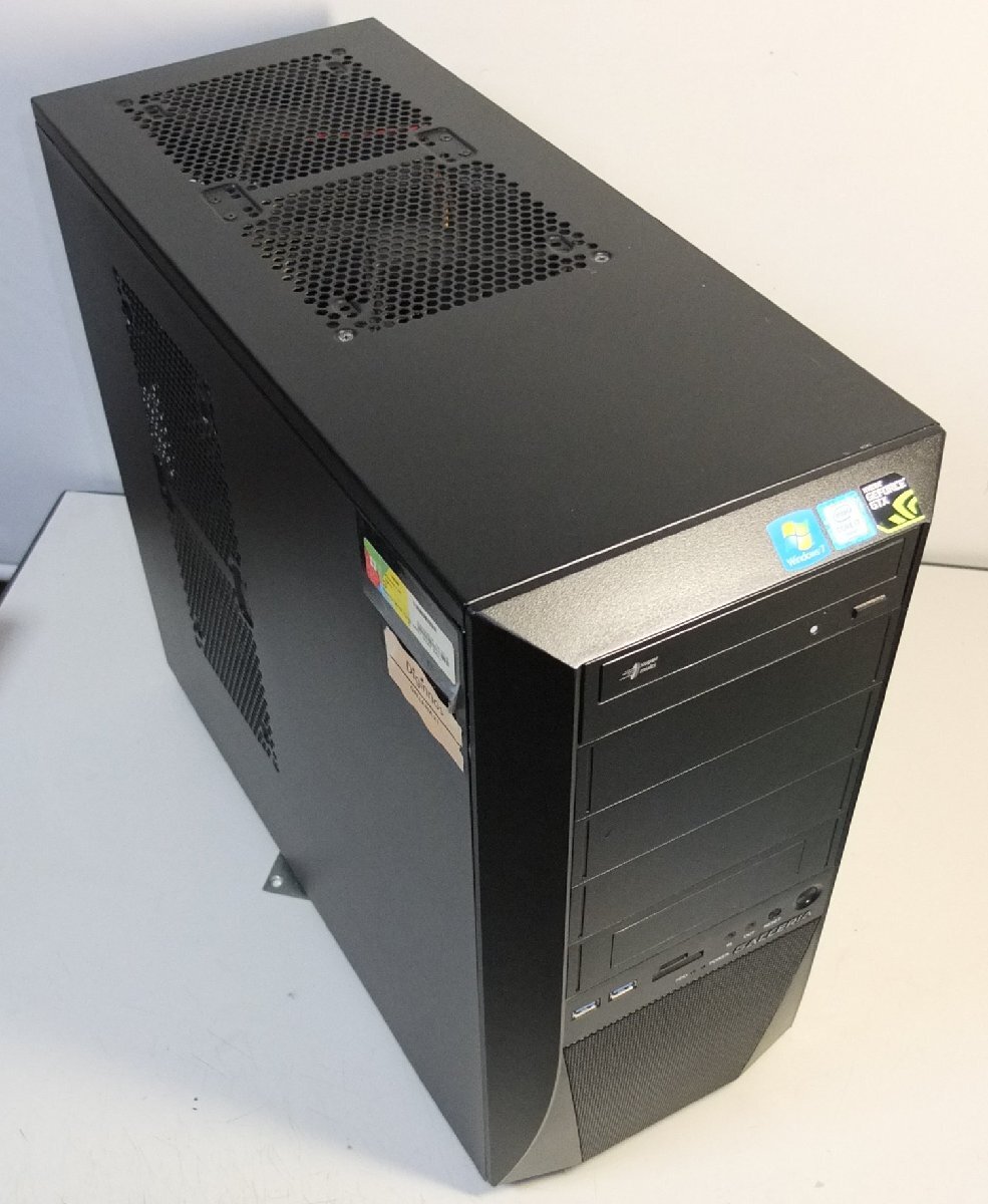 自作PC系 ドスパラ i7-6700K 4GHz 16GB 新品NVMeSSD256GB+HDD1TB Win11_画像1