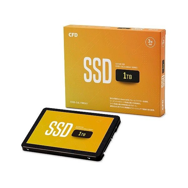 【SSD 1TB】安心の高品質 CFD販売 MGAXシリーズ