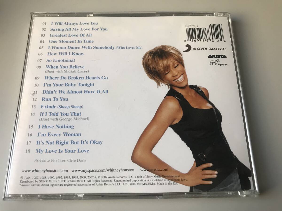 WHITNEY HOUSTON/THE ULTIMATE COLLECTION_画像2