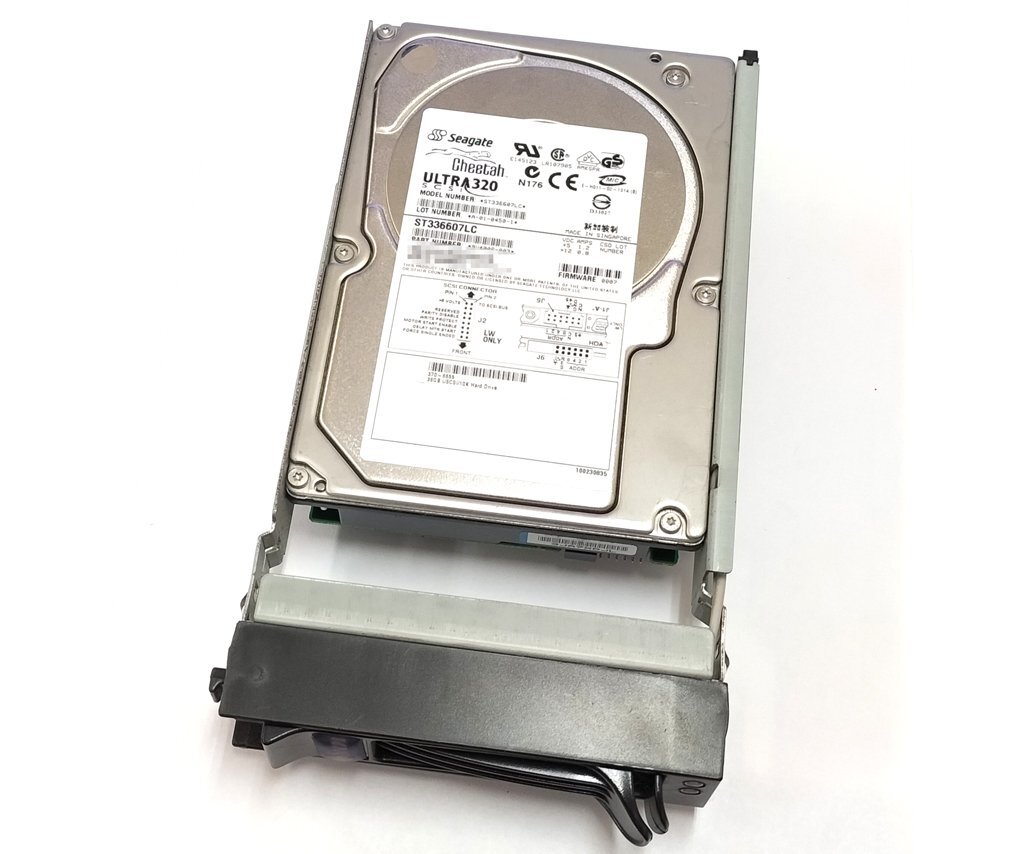 Sun X9254A (370-6655) Seagate ST336607LC 36GB Ultra320 SCSI SCA 10krpm mounter attaching 