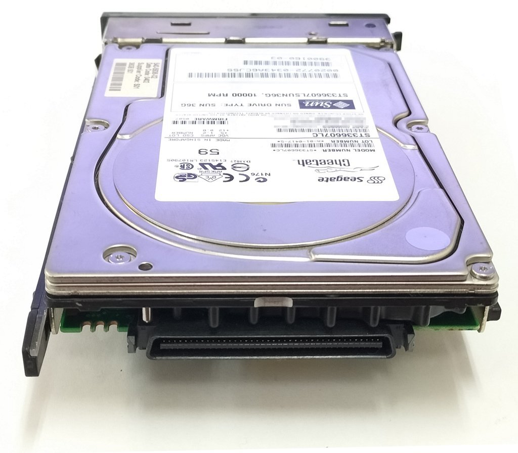 Sun X5126A 540-5936 390-0160 (Seagate ST336607LC) 36.4GB SCSI SCA 10000rpm