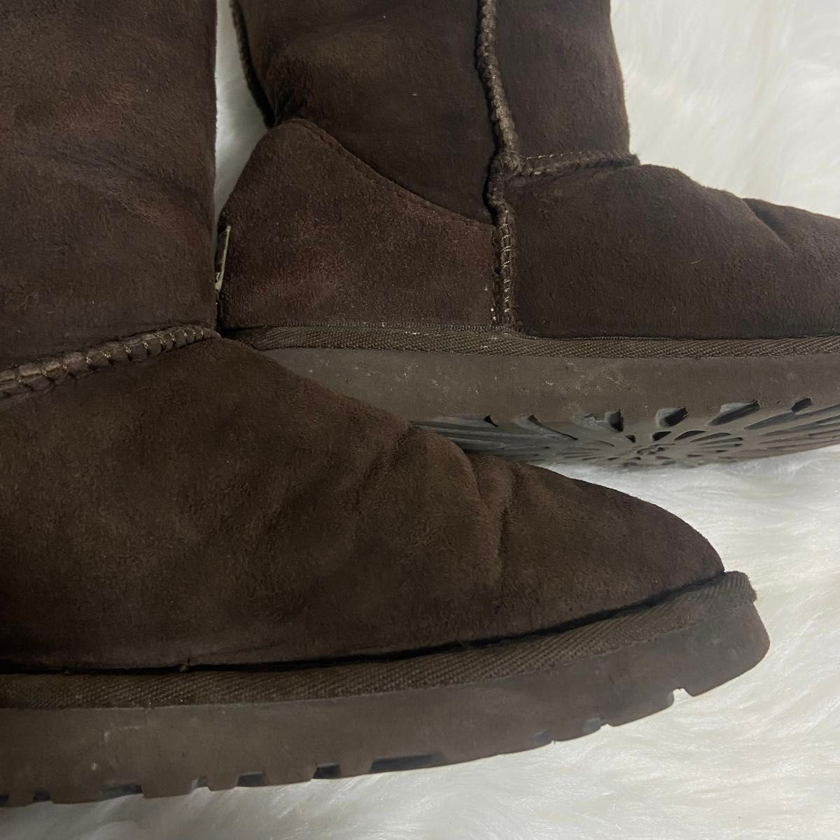 UGG アグ　ムートンブーツ　ブラウン　24cm