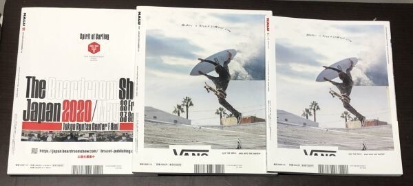 送料込! NALU ナルー THE ART OF SURFING サーフィン 114 115 116号 3冊セット 2019 10 2020 1 2020年 4月号 木村拓哉 キムタク(BOX)_画像2