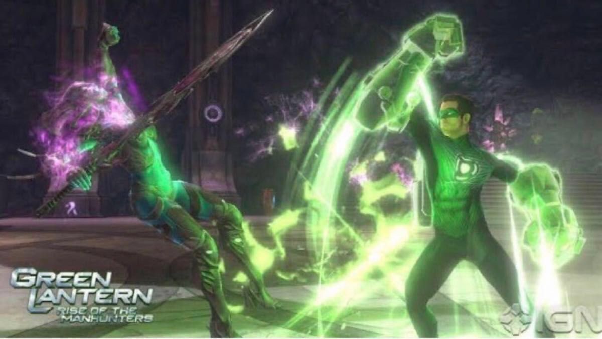 XBOX360 Green Lantern Rise of the Manhunters 北米版 グリーンランタン 海外版　