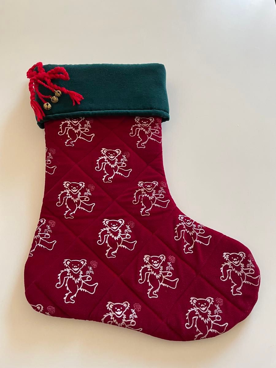 Grateful Dead グレイトフルデッド デッドベア クリスマス 靴下 Grateful Dead グレイトフ・ルデッド デッドベア クリスマス