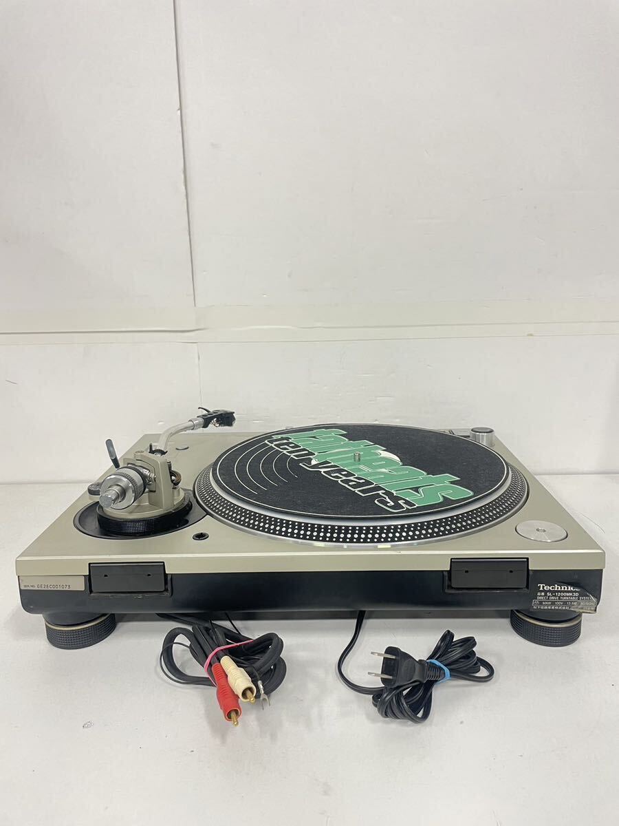 Technics テクニクス SL-1200MK3D ターンテーブル ダイレクトドライブレコードプレーヤー 現状品 ①【NK5656】_画像5