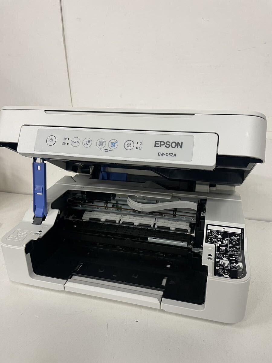 EPSON EW-052A エプソン カラープリンター コピー機 インクジェット複合機 現状品【NK5670】の画像6