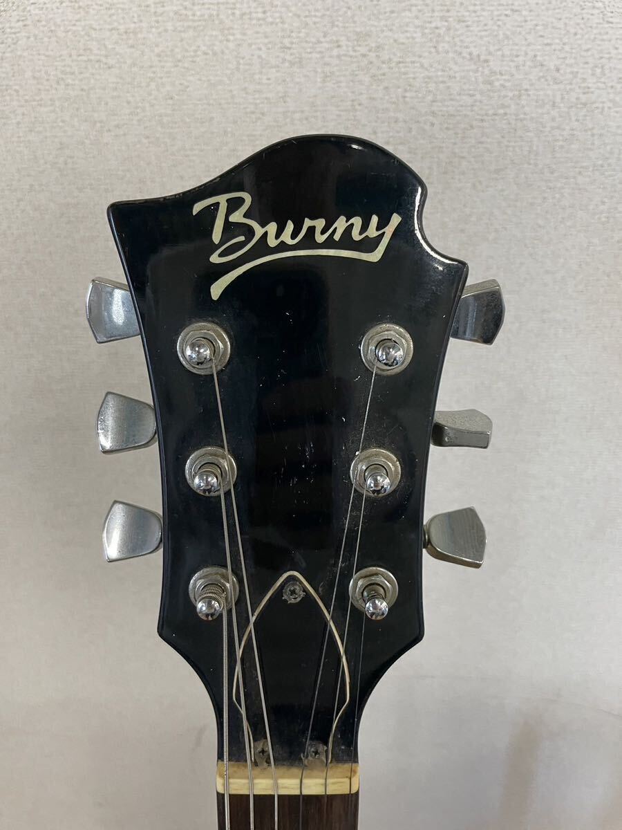 Burny バーニー レスポール LSシリーズ エレキギター 音出し確認済み【NK5683】の画像2