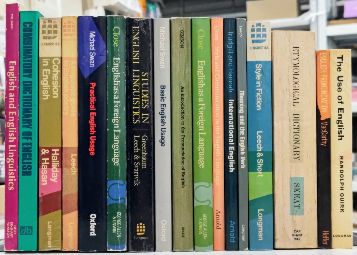 r0327-8.言語学 洋書まとめ/英語学/発音/LINGUISTICS/語源/辞典/辞書/文法/English/研究/学術書/意味論_画像2