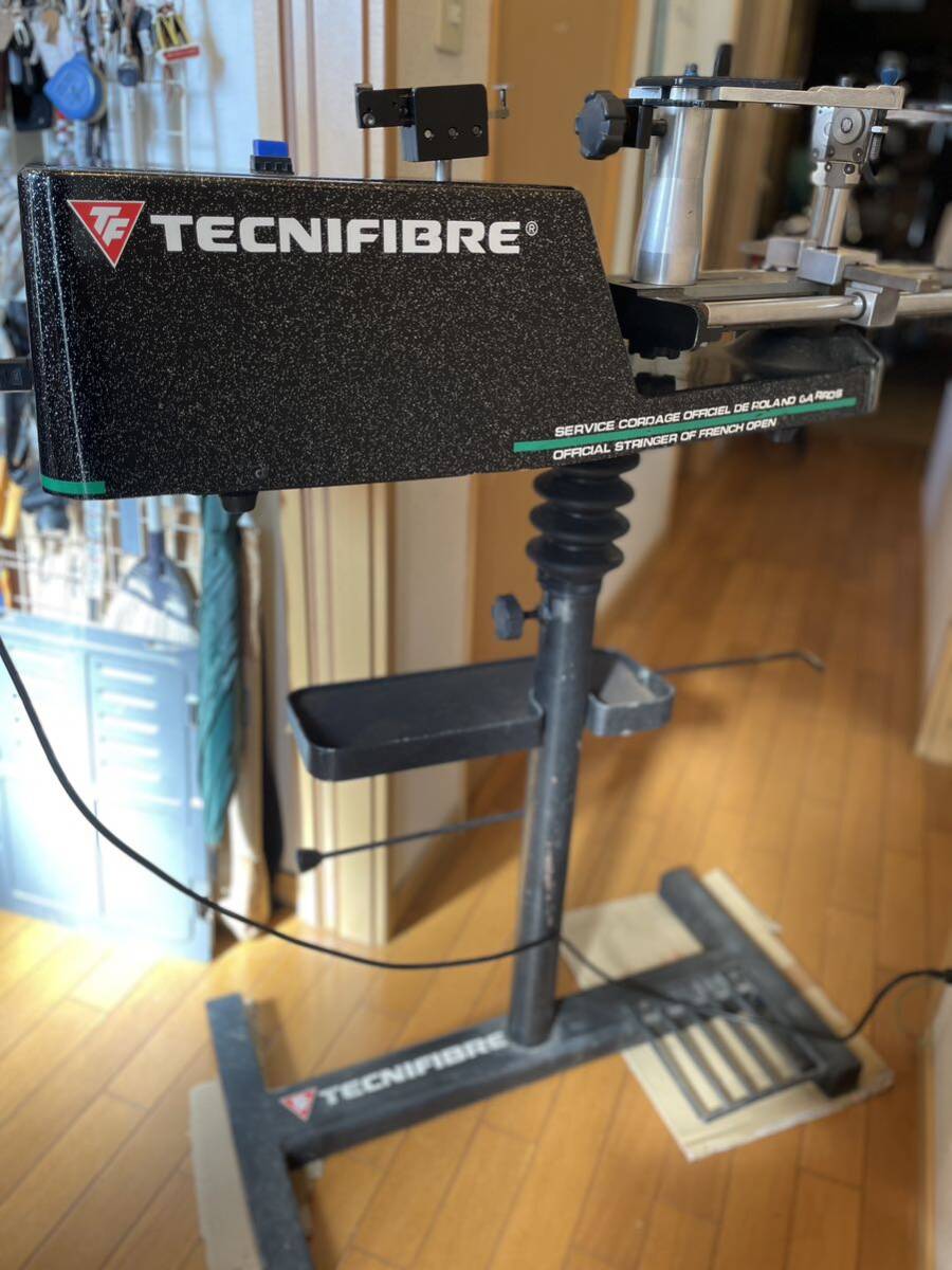 完動 TECNIFIBRE SP PROCORDガット張り機 テニスストリングマシン 動作良好 3箱着払発送_画像10