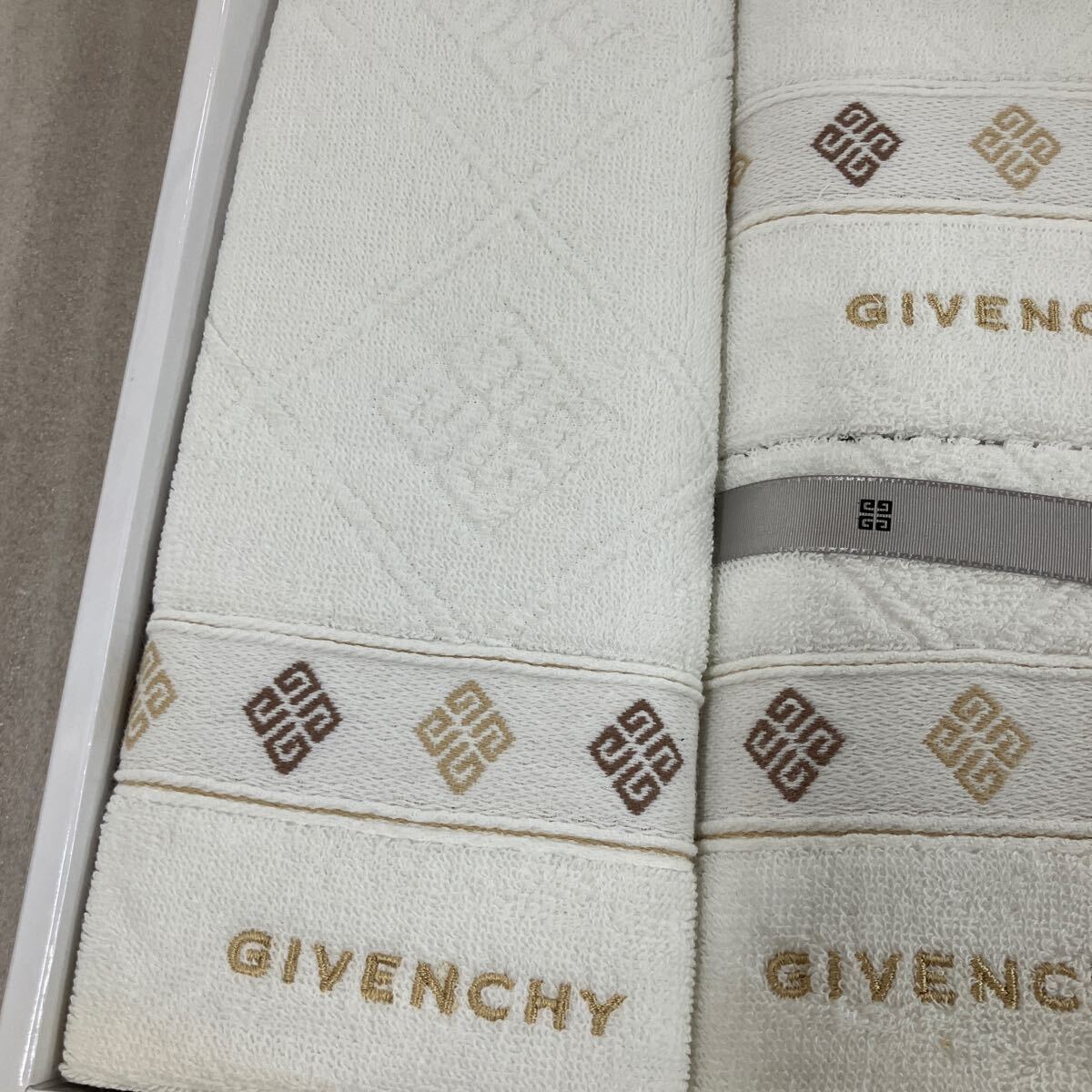 GIVENCHY ジバンシー ジバンシィ フェイスタオル ゲストタオル 4枚セット_画像5