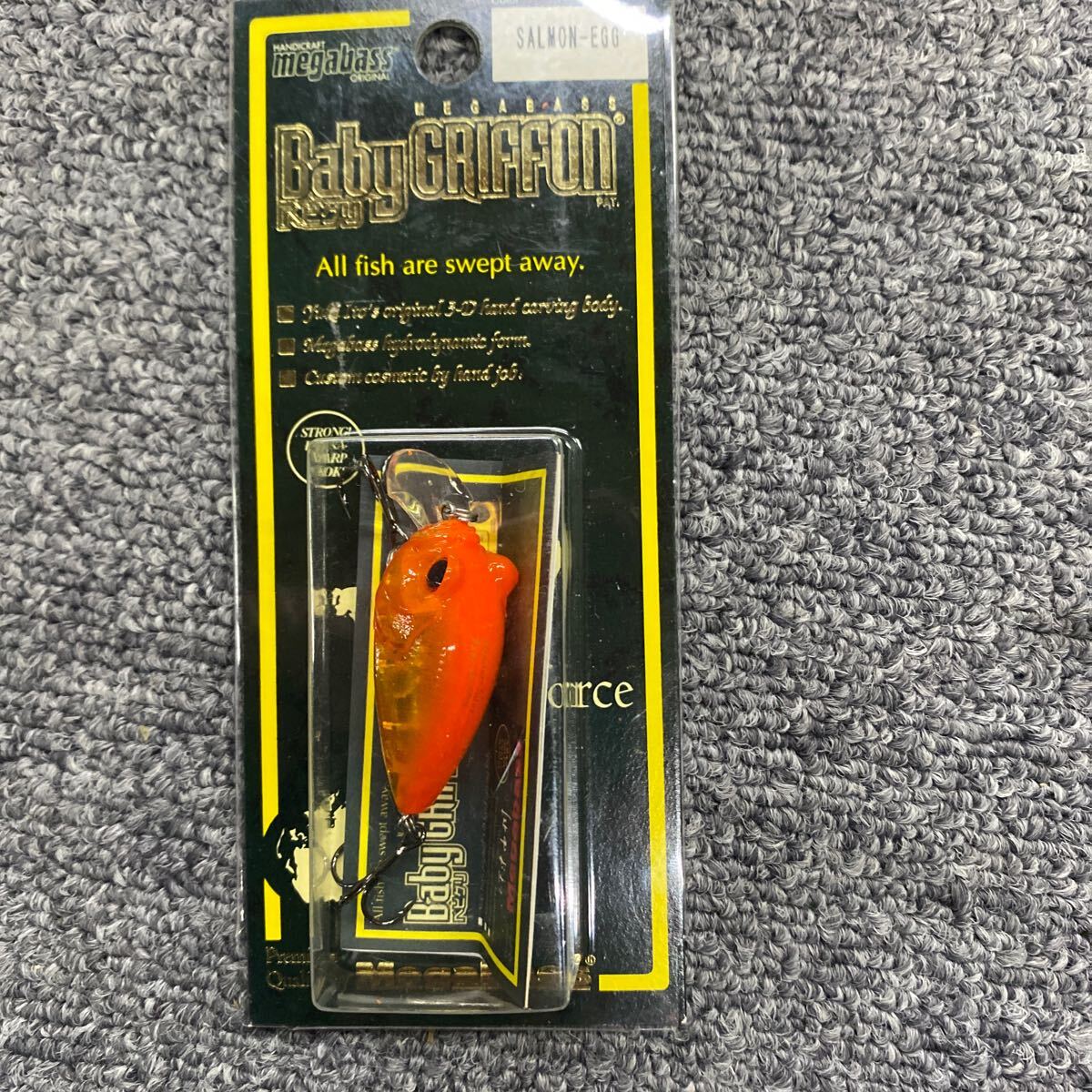 03656 ベビーグリフォン 2つセット未使用 サーモンエッグ メガバス BABY GRIFFON MEGABASS ベビグリ SALMON EGG _画像2