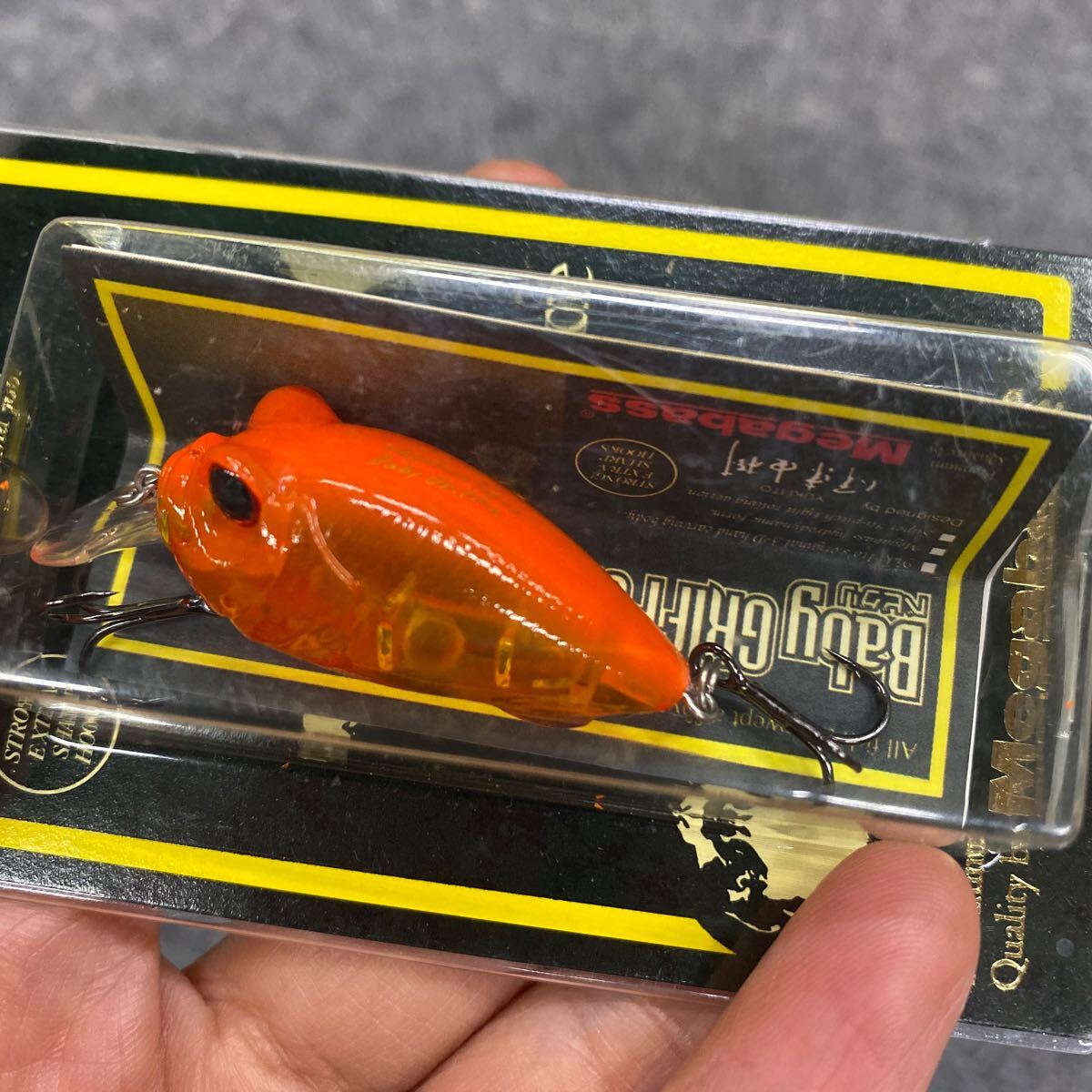 03656 ベビーグリフォン 2つセット未使用 サーモンエッグ メガバス BABY GRIFFON MEGABASS ベビグリ SALMON EGG _画像3