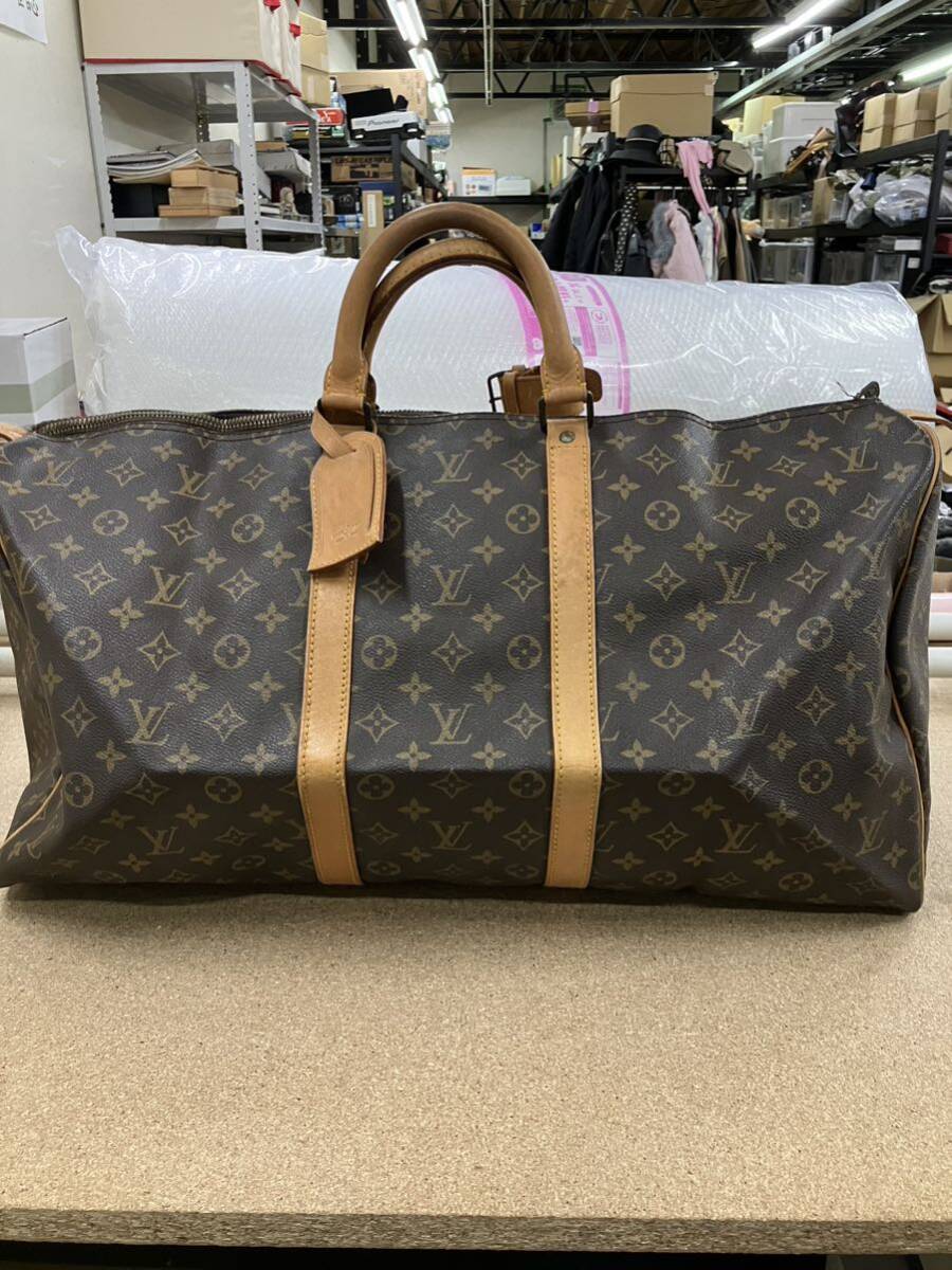 LOUIS VUITTON　ルイヴィトン　M41414　キーポルバンドリエール55　ボストンバッグ_画像1