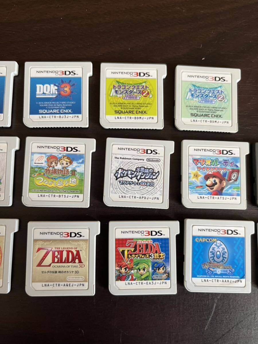 3DS soft gong ke Monstar z3 Professional pikmin Zelda etc. together 1 jpy start 