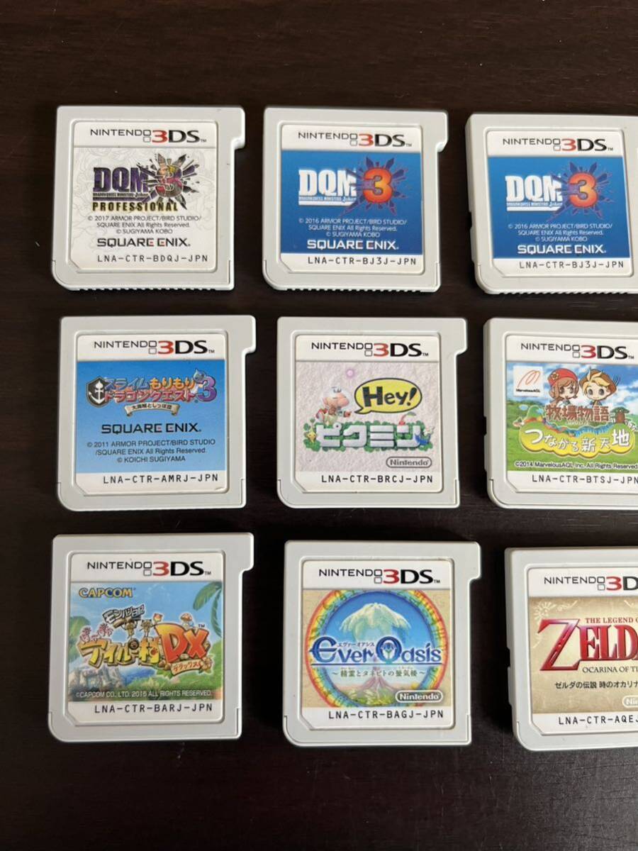 3DS soft gong ke Monstar z3 Professional pikmin Zelda etc. together 1 jpy start 