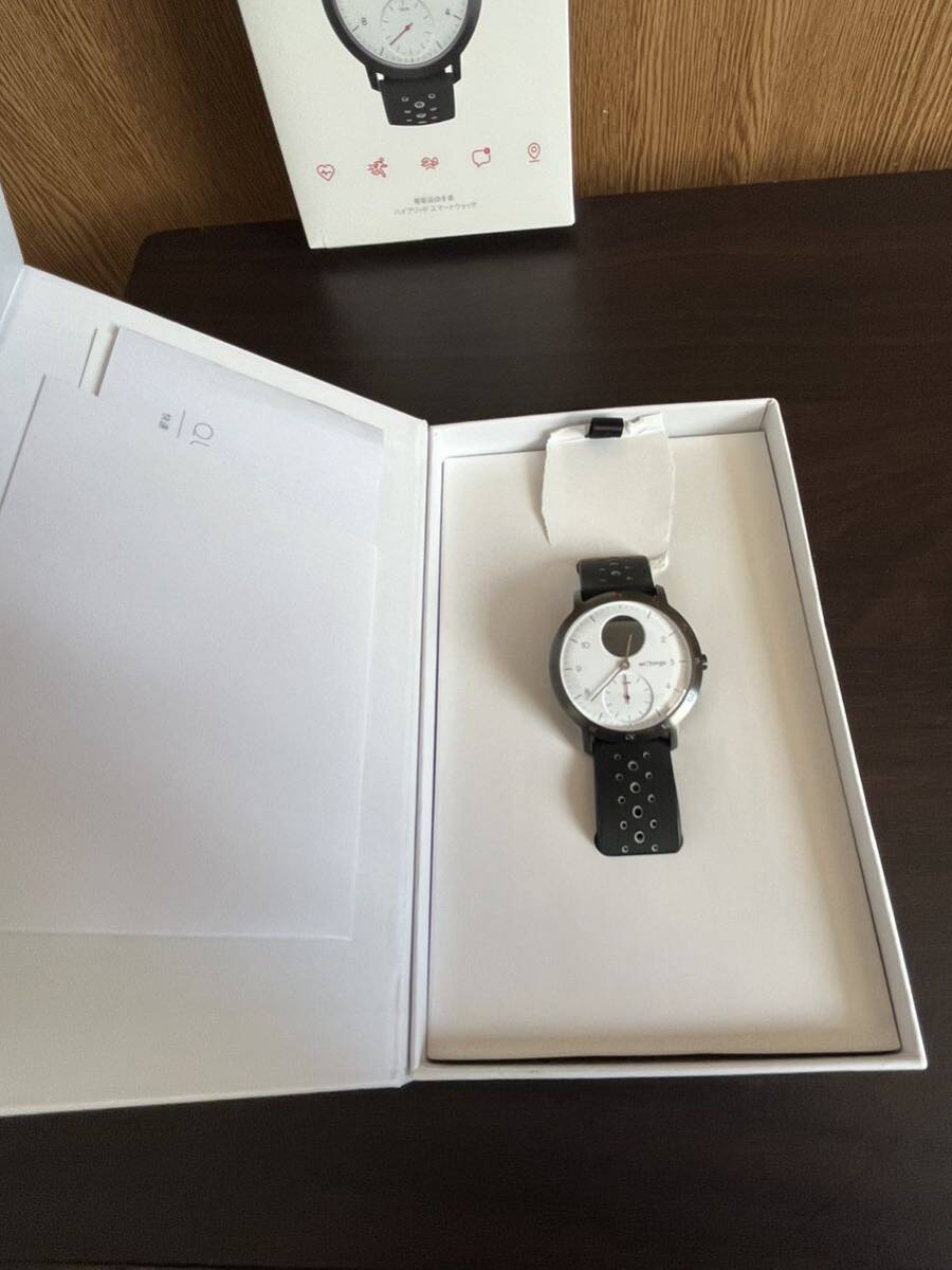 withings HWA03B スマートウォッチ Steel HR Sport Multi-sport 美品_画像5