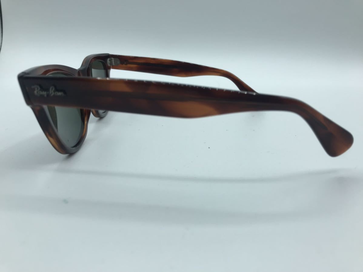 【フランス製フレーム】】B&L RAY-BANボシュロムレイバン LARAMIEララミー 鼈甲調/G-15 FRAME FRANCE LARAMIE USA製　松田優作_画像3