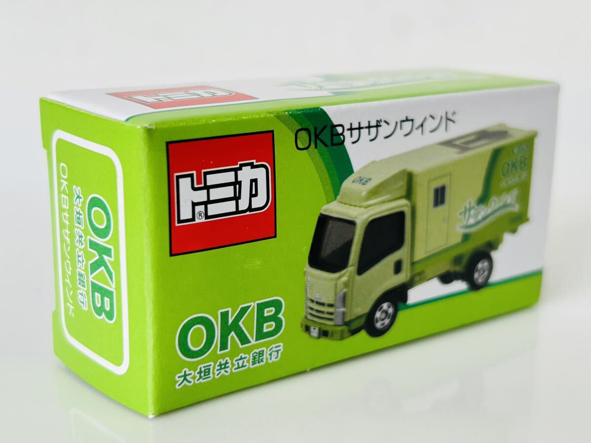 即決 トミカ 大垣共立銀行特注　いすゞ エルフ OKB サザンウィンド_画像2