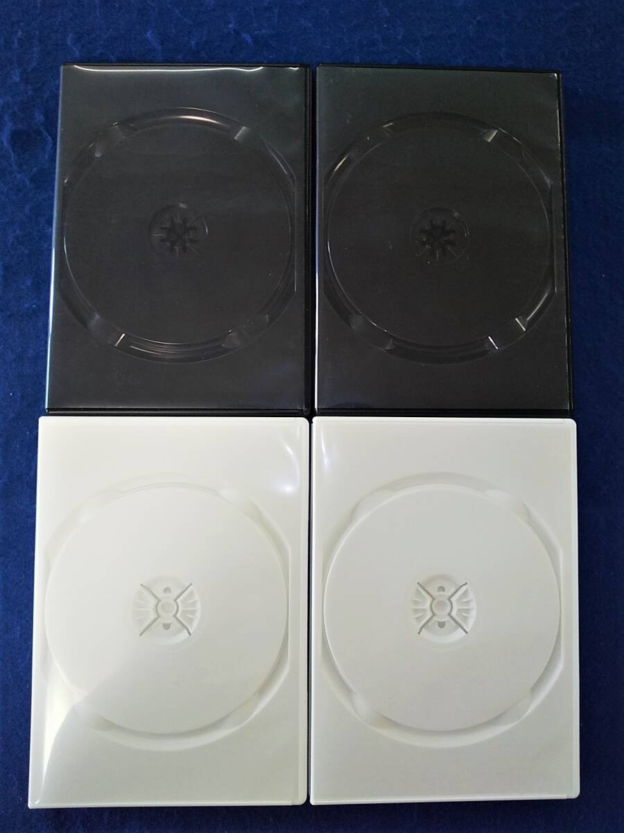 #3 00008 DVDトールケース(白・黒) 4枚セット【中古】送料無料【レンタル落ち】の画像3