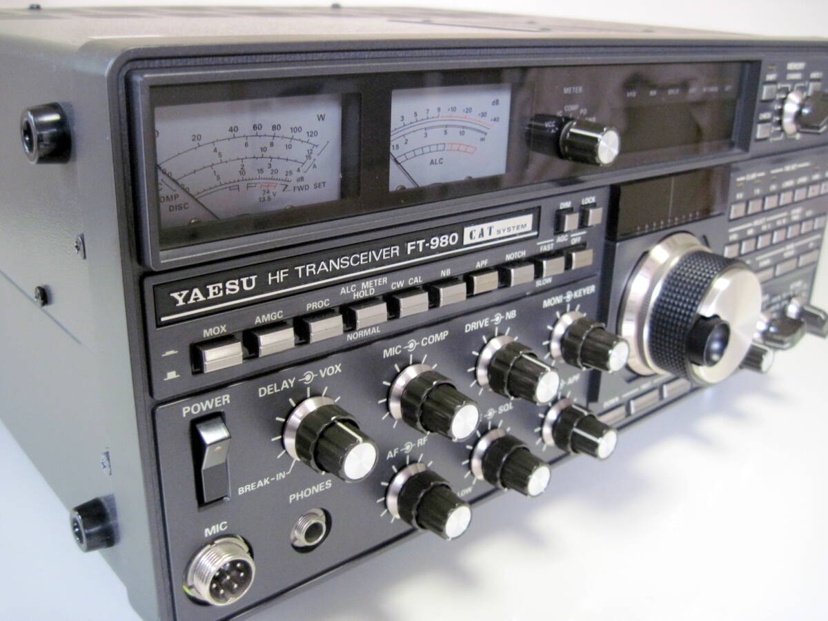 ヤエス FT-850 CWフィルター内蔵 ヤエス FT-980 CWフィルター入り 動作OK