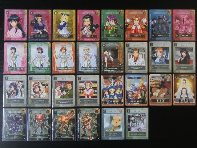 サクラ大戦 ドラマティックカードゲーム ★ さくら 私服 PR ★ 織姫 リア王 SP ★ 他30種セット ★ SAKURA WARS DRAMATIC CADE GAME SEGA