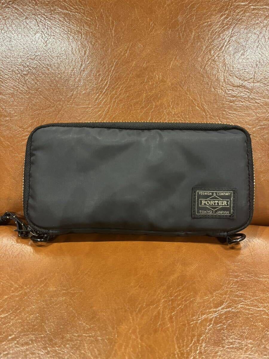 ポーター リバティー ロングウォレットPORTER LIBERTY LONG WALLET 835-16500 吉田カバン 長財布 日本製 ナイロン ショルダー