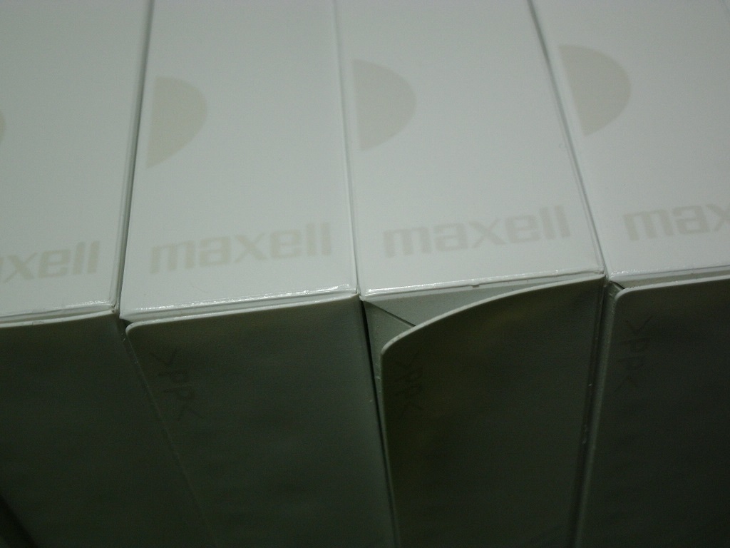 【中古】maxell マクセル　VHSビデオテープ10本セット③　再録画用_画像4