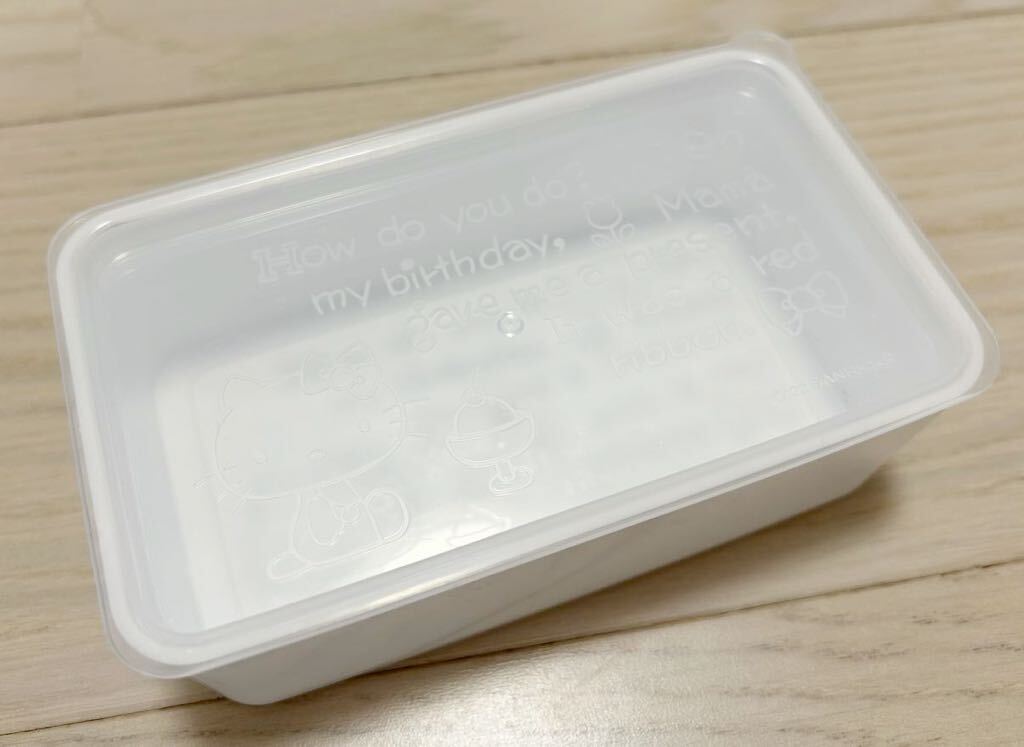 ☆ハローキティ☆バターケース 保存容器 タッパー お弁当 サイドケース フルーツ デザート キッチン雑貨 料理 調味料入れ サンリオ Sanrio_画像9