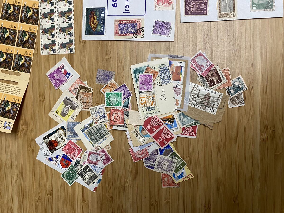 外国切手 シート コレクション バラ 海外の画像2