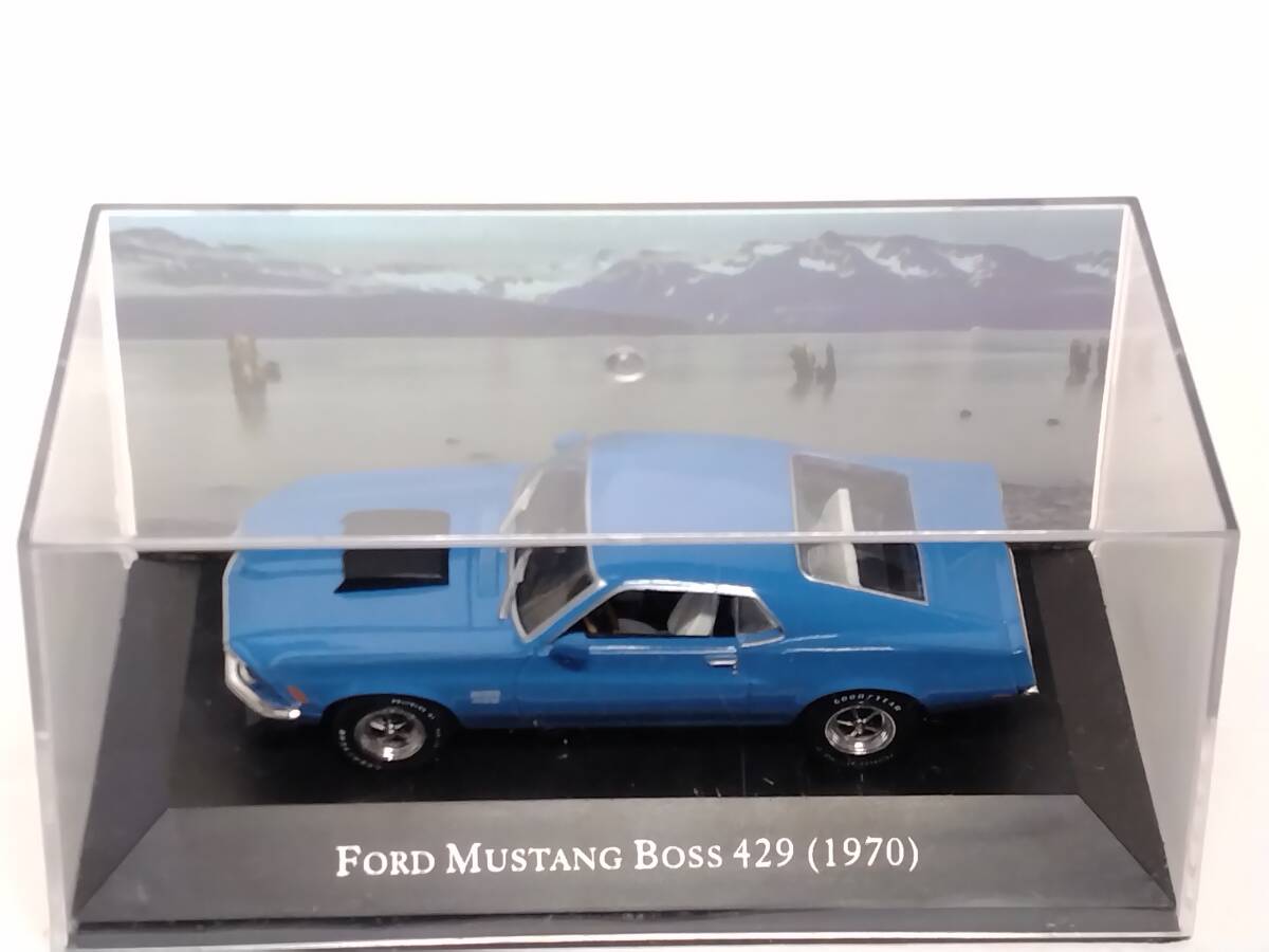 ○06 DeA デアゴスティーニ 隔週刊アメリカンカーコレクション1/43 No.6 フォード マスタング ボス 429 FORD MUSTANG BOSS 429 (1970)の画像3