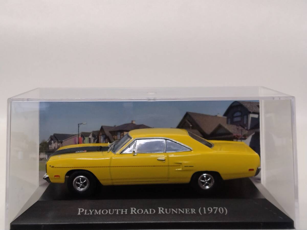 ○17 DeA デアゴスティー二 隔週刊アメリカンカーコレクション1/43 No.17 プリムス ロードランナー PLYMOUTH ROAD RUNNER (1970) の画像3