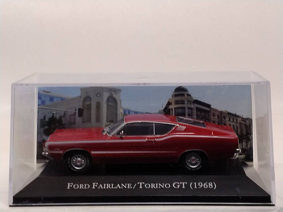 ○26 DeA デアゴ 書店販売 隔週刊アメリカンカーコレクション1/43 No.26 フォード フェアレーン トリノGT FORD FAIRLANE TORINO GT(1968) の画像2