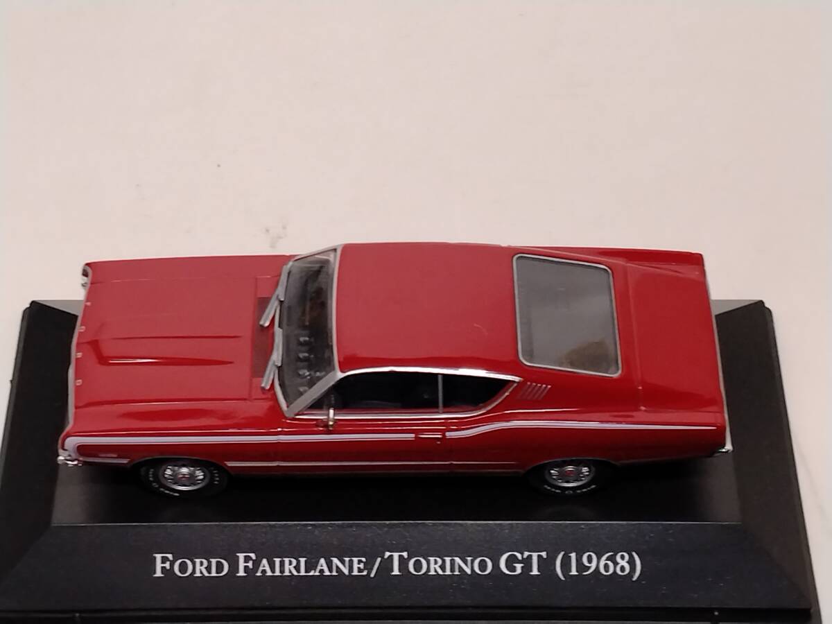 ○26 DeA デアゴ 書店販売 隔週刊アメリカンカーコレクション1/43 No.26 フォード フェアレーン トリノGT FORD FAIRLANE TORINO GT(1968) の画像5