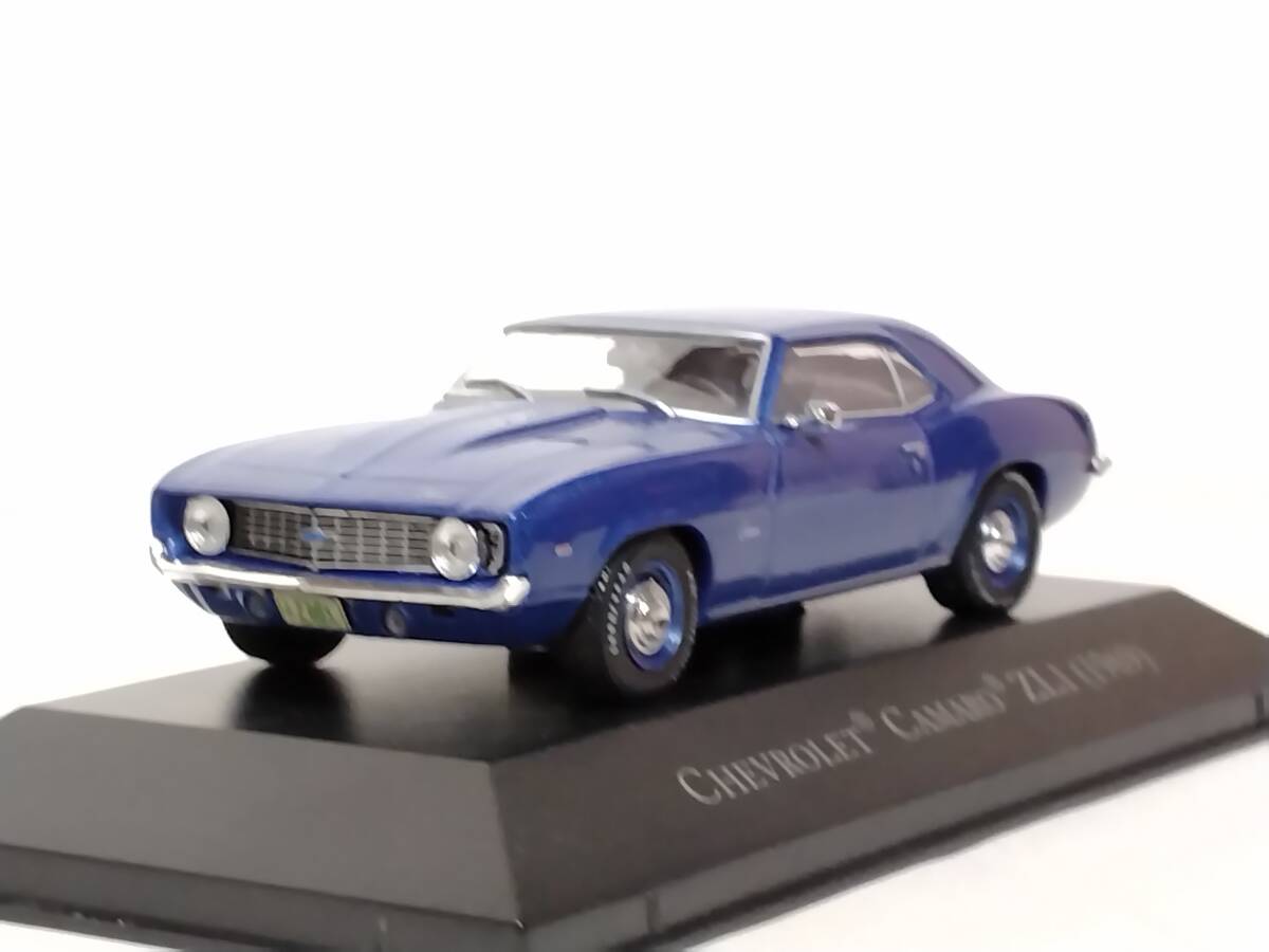 ○34 DeA デアゴスティー二 書店販売 隔週刊アメリカンカーコレクション1/43 No.34 シボレーカマロ ZL1 CHEVROLET CAMARO ZL1 (1969) の画像5