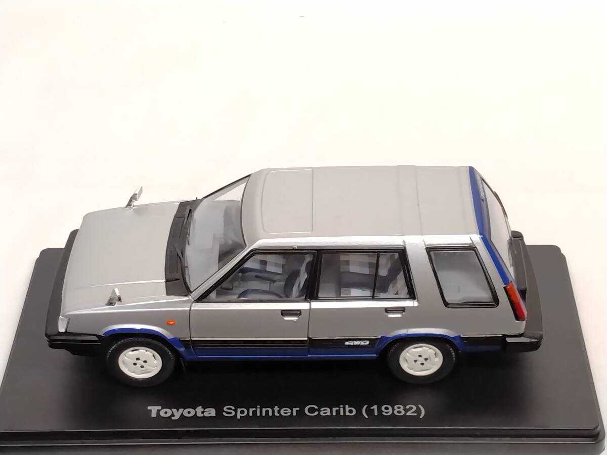 ◆95 アシェット 国産名車コレクション スペシャルスケール 1/24 vol.95 トヨタ スプリンター カリブ Toyota Sprinter carib (1982) の画像3