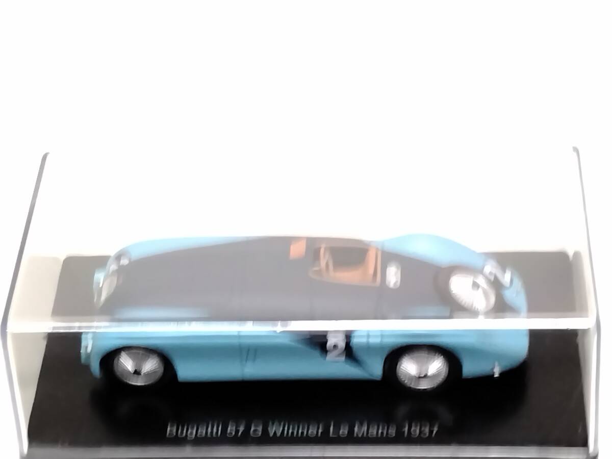 ◆アシェット 定期購読特典 ル・マン24時間レース カーコレクション 1/43 ブガッティ 57 G Bugatti 57 G Winner Le Mans 1937の画像3