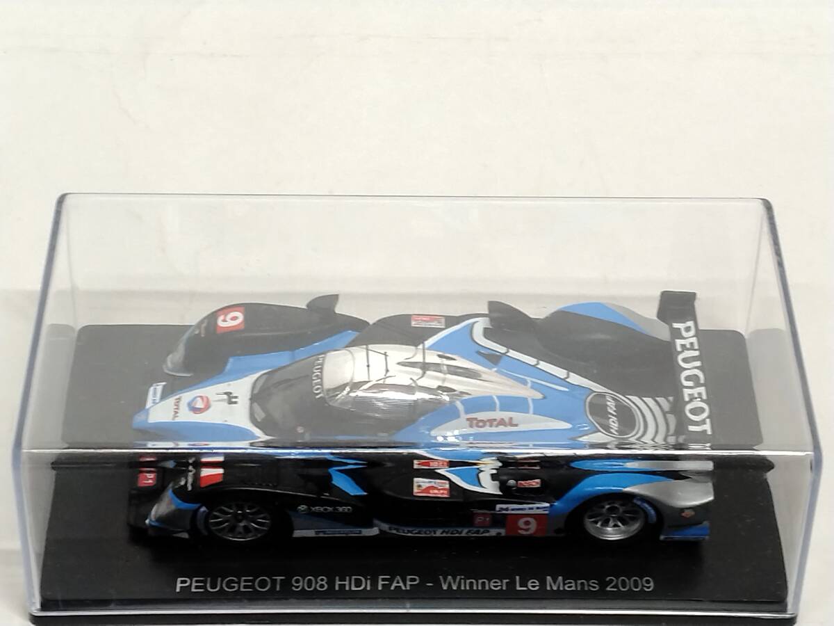 ◆17 アシェット 定期購読 ル・マン24時間レース カーコレクション vol.17 プジョー 908 HDi FAP Peugeot 908 HDi FAP-Winner Le Mans 2009の画像3