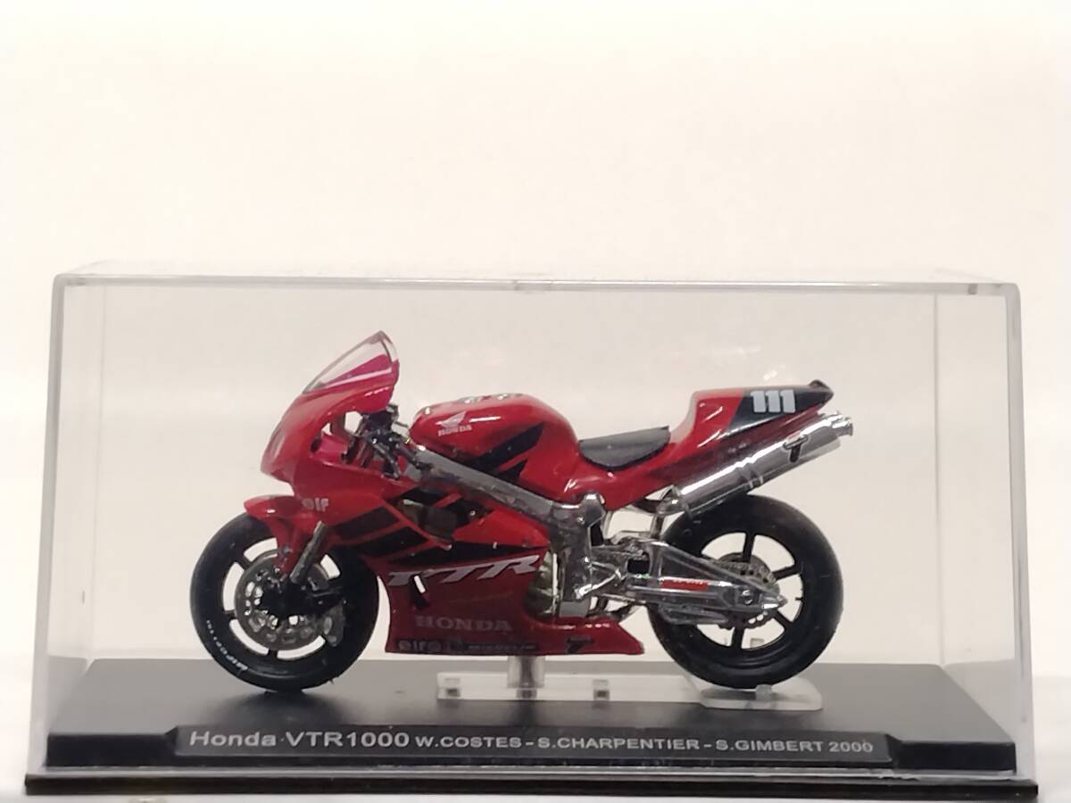 ●60 デアゴスティー二 1/24 隔週刊チャンピオン・バイク・コレクション No.60 Honda VTR1000 コステ シャルパンティエ ジンバート組 2000_画像1