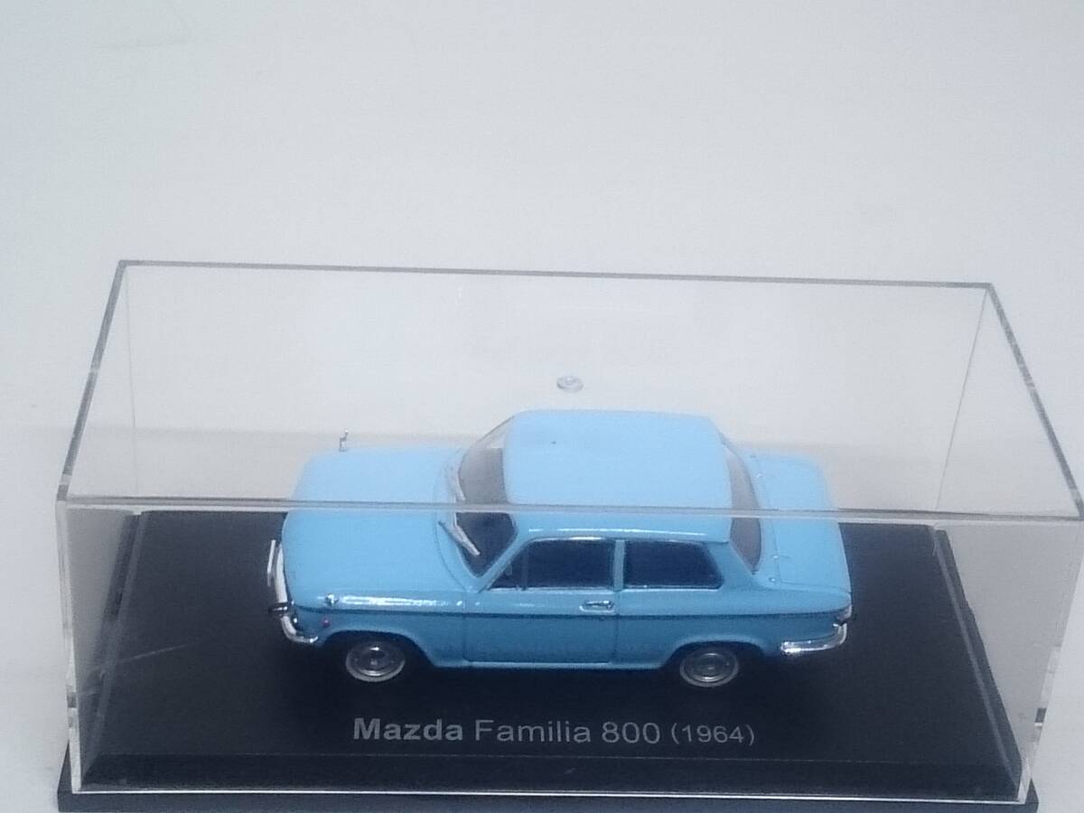 ●18 アシェット 定期購読 国産名車コレクション VOL.18 マツダ ファミリア 800 Mazda Familia 800 (1964) ノレブ マガジン付_画像3