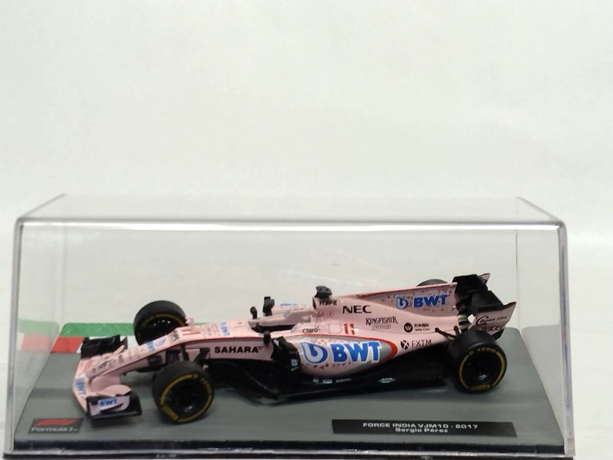 ●129 DeA デアゴスティーニ 隔週刊F1マシンコレクション No.129 フォース・インディア VJM10 FORCE INDIA VJM10〈セルジオ・ペレス〉2017 の画像2