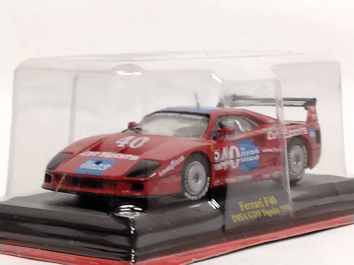 ◆101 アシェット 定読 公式フェラーリF1コレクション vol.101 Ferrari F40 Competizione IMSA GTO TOPEKA IMSA GTOシリーズ トピカ (1990)の画像4