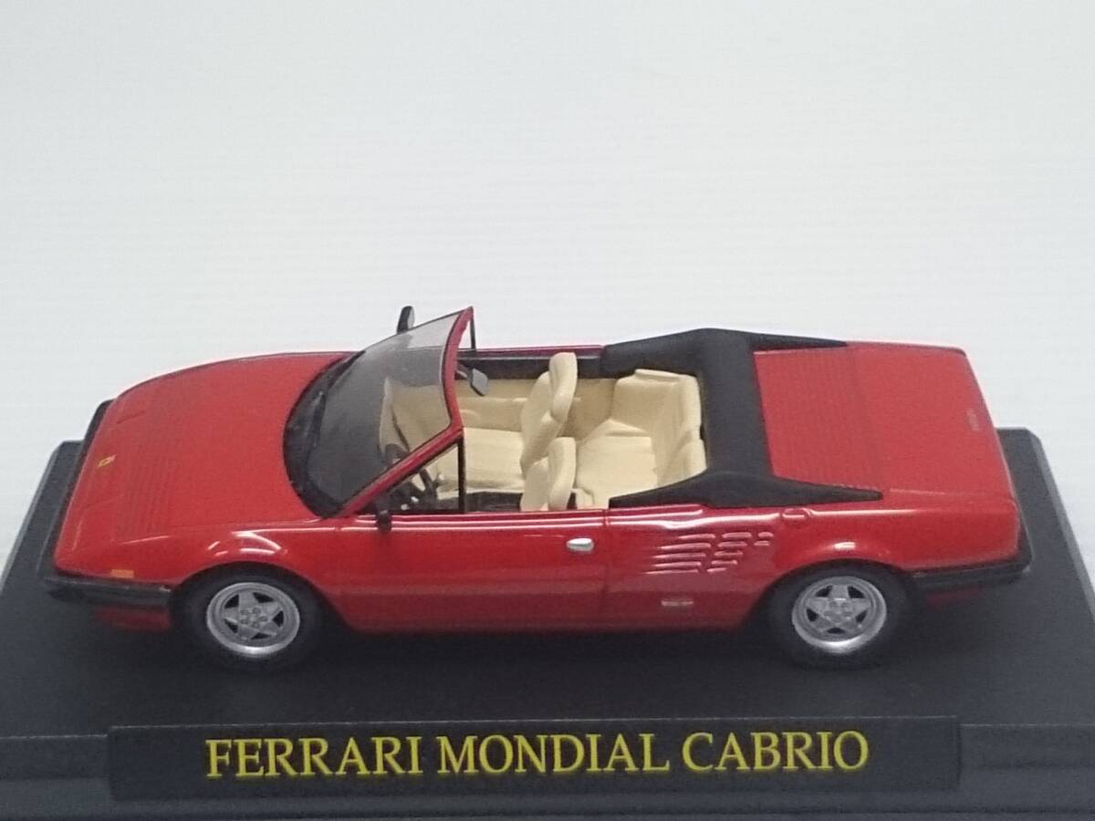 ○47 アシェット 書店販売 公式フェラーリコレクション vol.47 フェラーリ モンディアル カブリオレ Ferrari Mondial Cabrio (1983～1993) の画像6