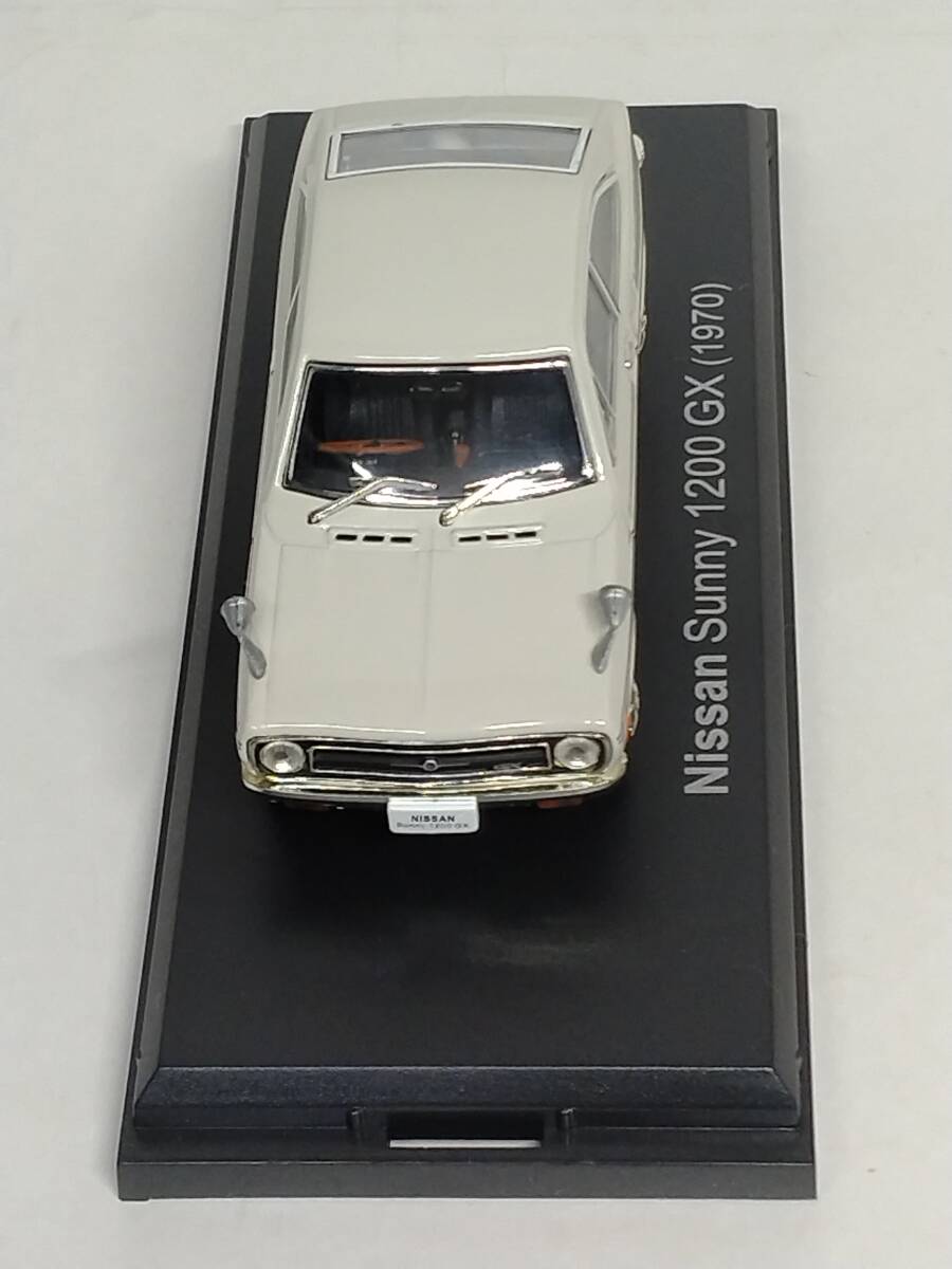 ◆13 アシェット 定期購読 国産名車コレクション VOL.13 日産 サニー 1200GX Nissan Sunny 1200GX (1970) ノレブの画像7