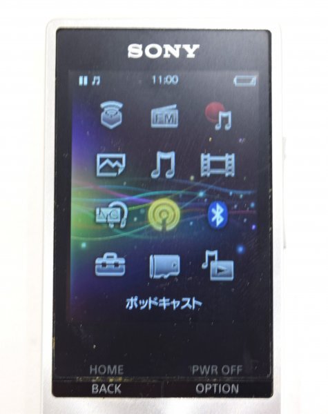 美品 SONY ソニー WALKMAN ウォークマン NW-A25 シルバー 16GB 取説 元箱付 動作品 ハイレゾ Bluetooth 音楽 Hb-368S_画像2