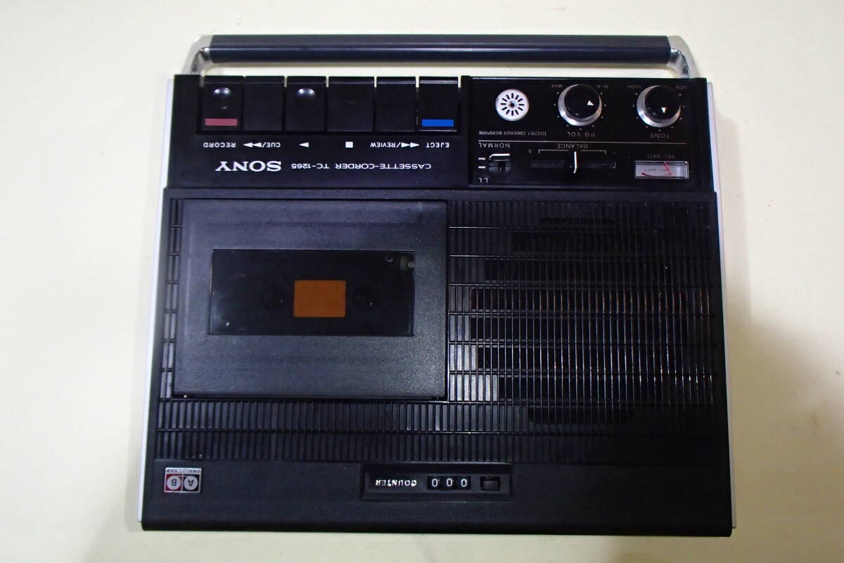 SONY ソニー カセットテープレコーダー TC-1265 ベルト交換 SONY ソニー カセットテープレコーダー TC-1265 ベルト交換