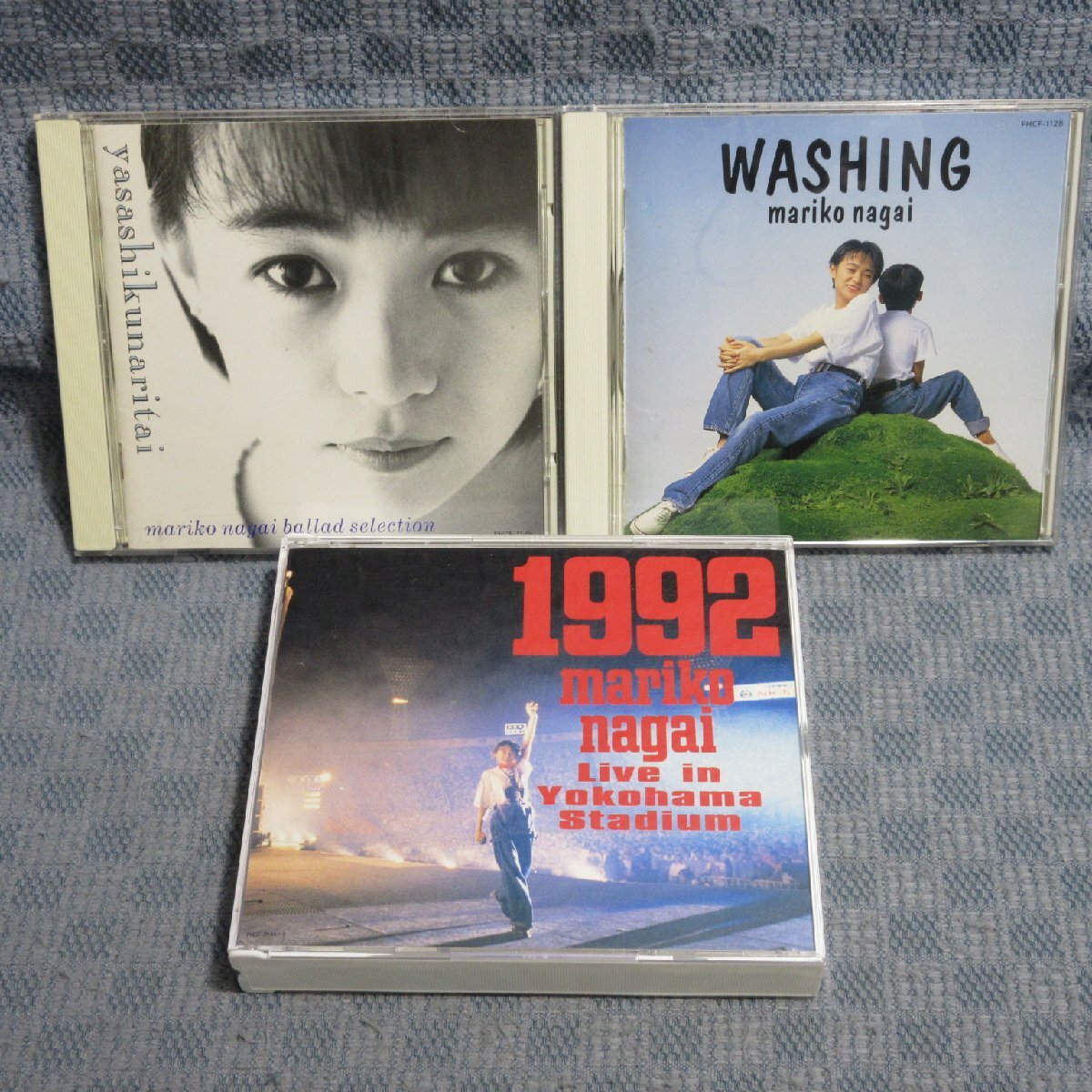 JA765●永井真理子 アルバム「POCKET/大好き/CATCH BALL/1992～LIVE IN 横浜スタジアム」等 CD6点セット_画像3